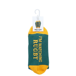 Do Not Disturb Rugby Socks – Funny Men’s Novelty Gift for Rugby Fans