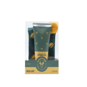 Surprise him with this Rugby Inspired Men’s Gift Set featuring a 90ml 3-in-1 shower gel and fun novelty socks.