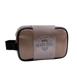 Beard Grooming Essentials Kit – Beard Oil, Wash, Comb & Toiletry Bag