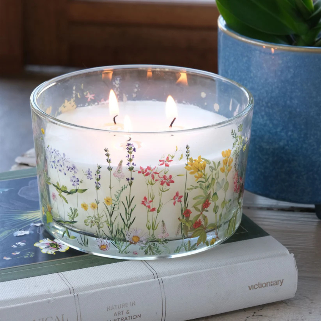 Scented Luxury 3-Wick Candle 400g – Long-Lasting Home Fragrance - Image 2