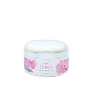 100g Rose Talc Powder with Puff