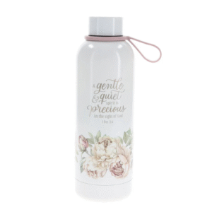 Stainless Steel Water Bottle - Quiet Spirit is Precious