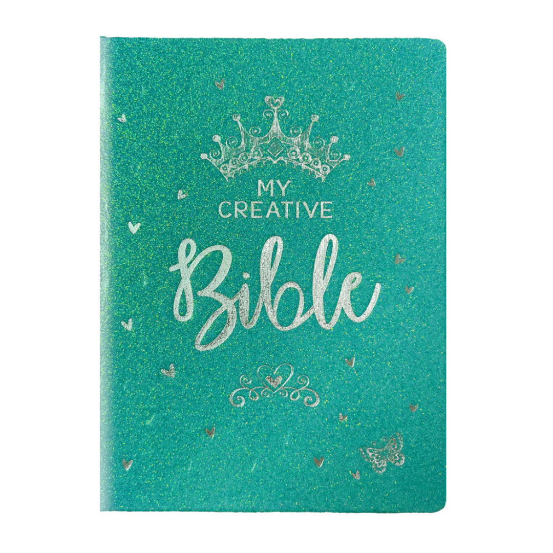 ESV Teal Glitter - My Creative Bible For Girls