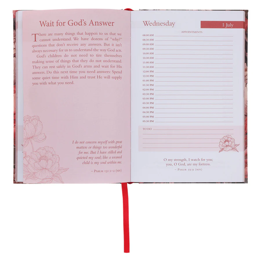 Nina Smit Daily Planner 2026 – Inspirational Hardcover Diary - Image 2