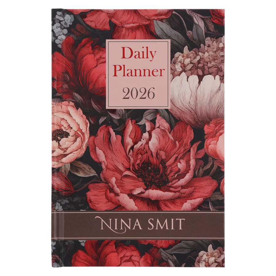 Nina Smit Daily Planner 2026 – Inspirational Hardcover Diary