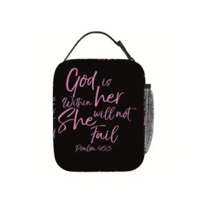 Thermal Tote Bag - Psalm 46:5