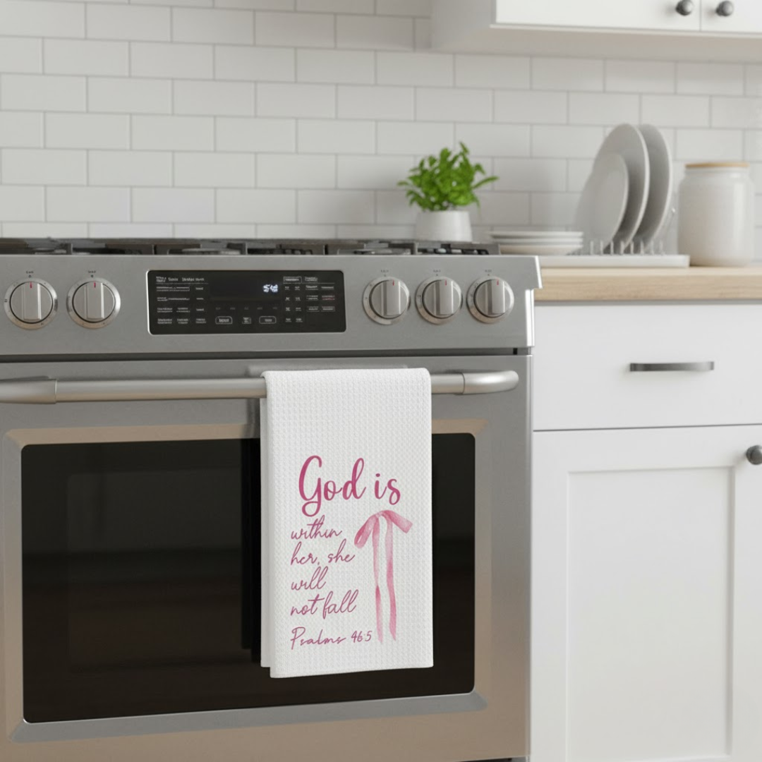 Kitchen Towel - Psalm 46:5 - Image 3