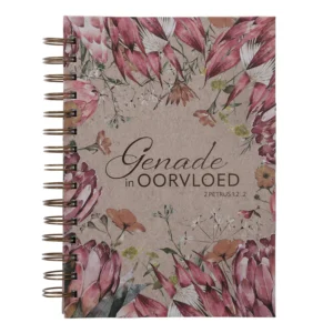 Afrikaans Hardcover Wirebound Journal - Genade