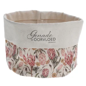 Canvas Planter Cover - Genade in Oorvloed