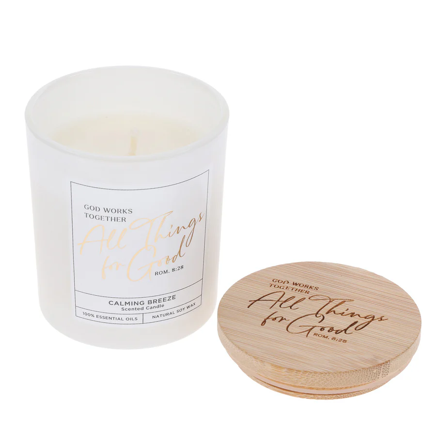Calming Breeze Scented Candle - Image 2