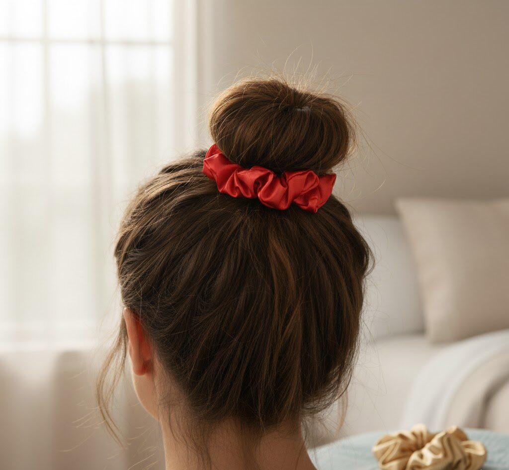 Trio Hair Scrunchies Set - Image 3