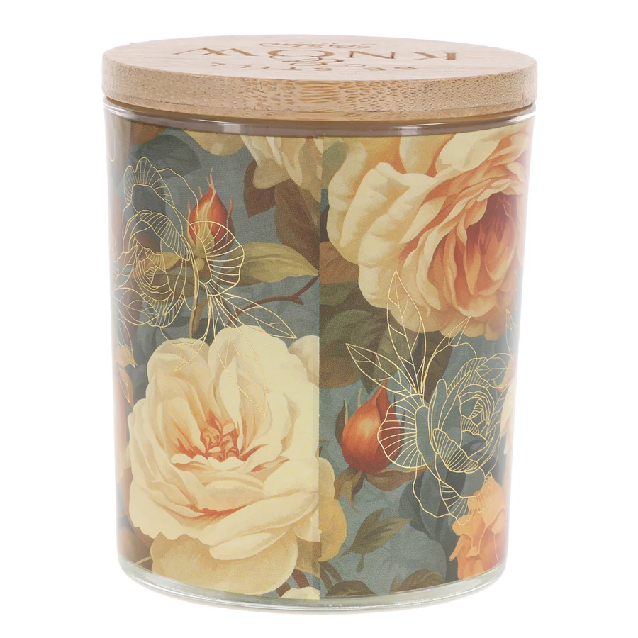 Candle with Bamboo Lid - Nordic Seaside Scent - Image 2