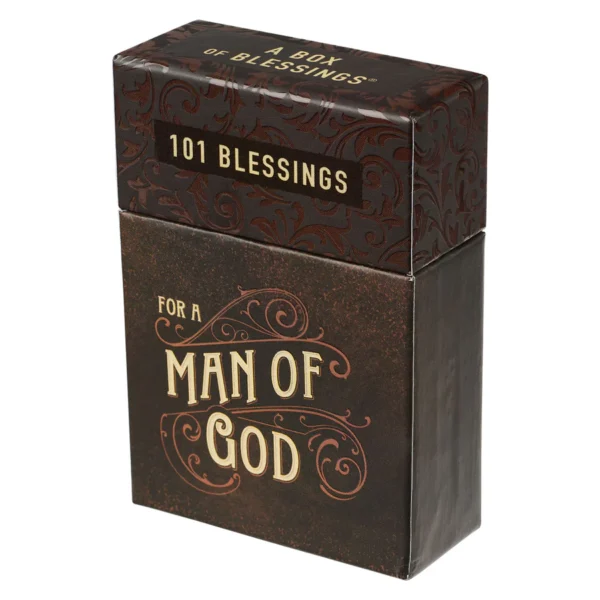 101 Blessings for a Man of God Boxed Cards - Christian Gift Set - Image 3