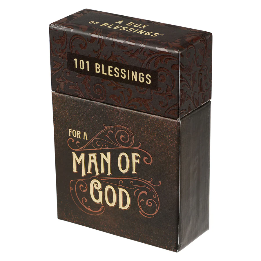 101 Blessings for a Man of God Boxed Cards - Christian Gift Set - Image 3