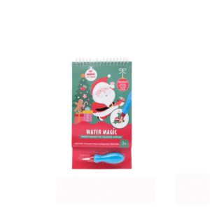 Water Magic A5 Coloring Book - 6 Reusable Pages & 1 Water Pen