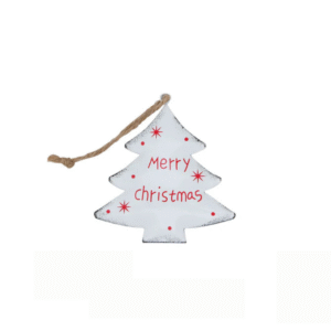 Elegant Christmas Tree Ornament Metal Decoration β Festive Charm