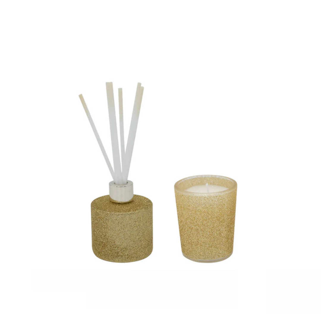 Christmas Diffuser & Candle Gift Set - Festive 30ml Diffuser & 60g Candle - Image 2
