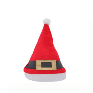 Classic Red Christmas Hat with White Trim – Festive Santa Style