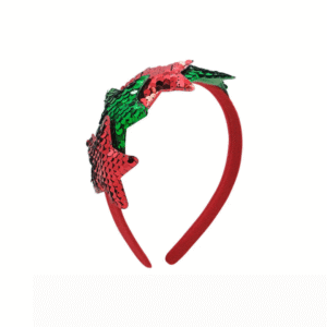 Star Sequins Aliceband - Sparkly Christmas & Party Hair Accessory