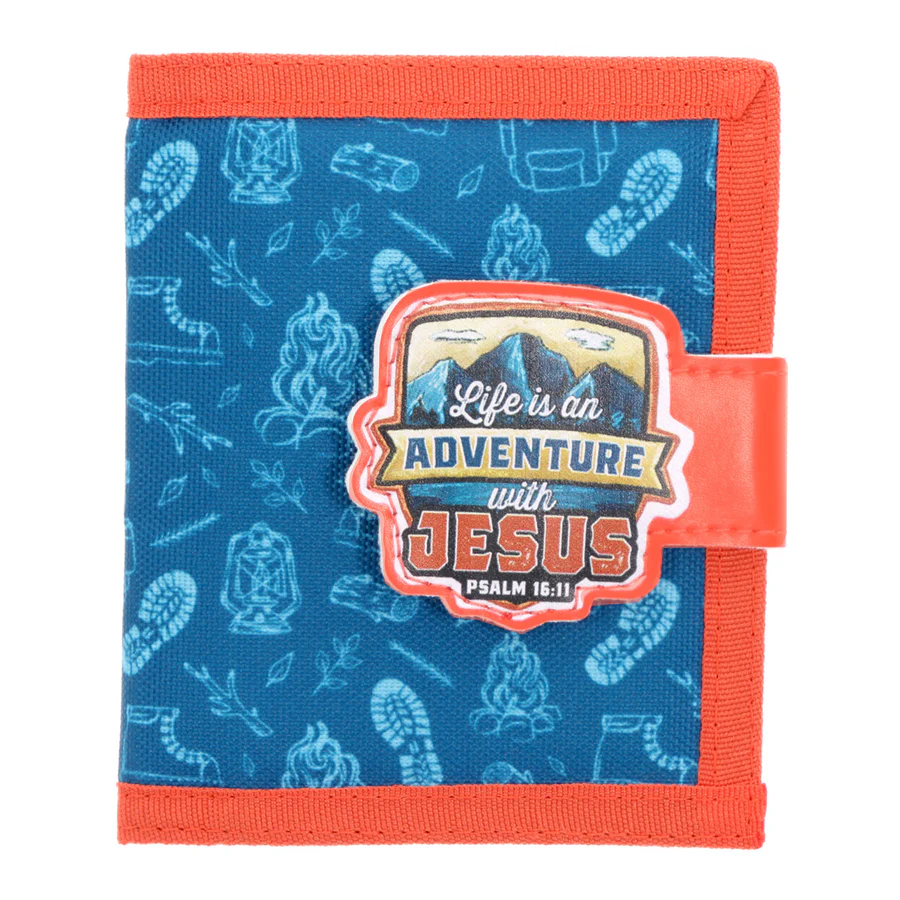 Life Is an Adventure with Jesus Kids Wallet - Christian Gift for Boys