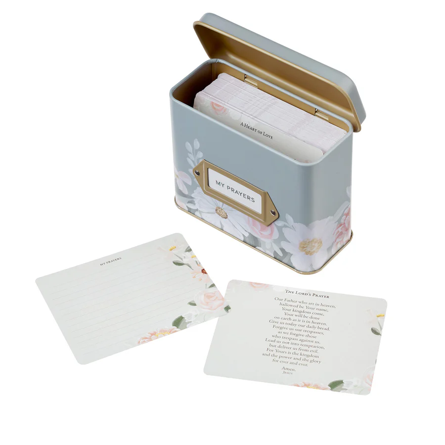 He Restores My Soul Prayer Cards in Tin - Christian Devotional Set - Image 2