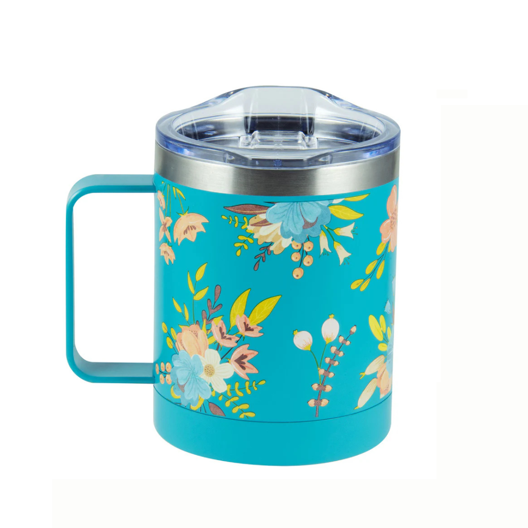 Joy Comes In The Morning Travel Mug - Stainless Steel Mug Psalms 30:5 - Image 3