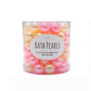 Assorted Bath Pearls Drum of 100 | Luxury Scented Beads for Relaxation