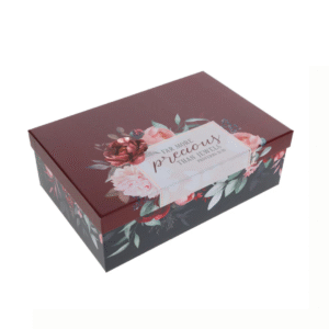Far More Precious than Jewels Gift Box | Small Stackable Christian Box