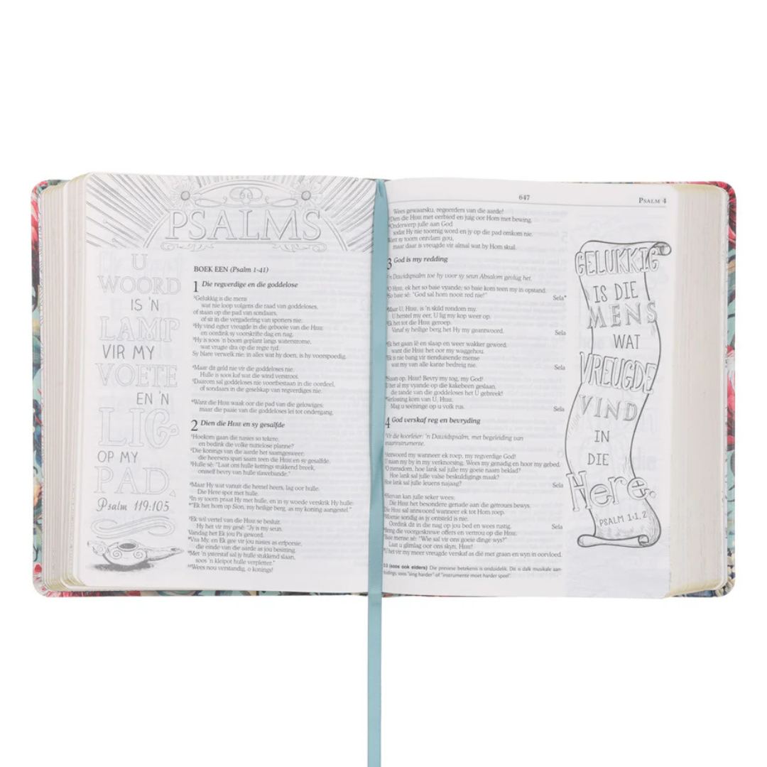 NLV Proteas My Kreatiewe Joernaal-Bybel | Afrikaans Creative Journal Bible - Image 4