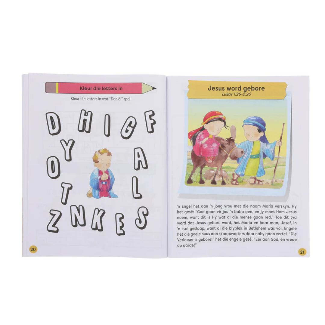 Leer uit die Bybel Boek 1 Sagteband | Afrikaans Christian Kids Activity - Image 5