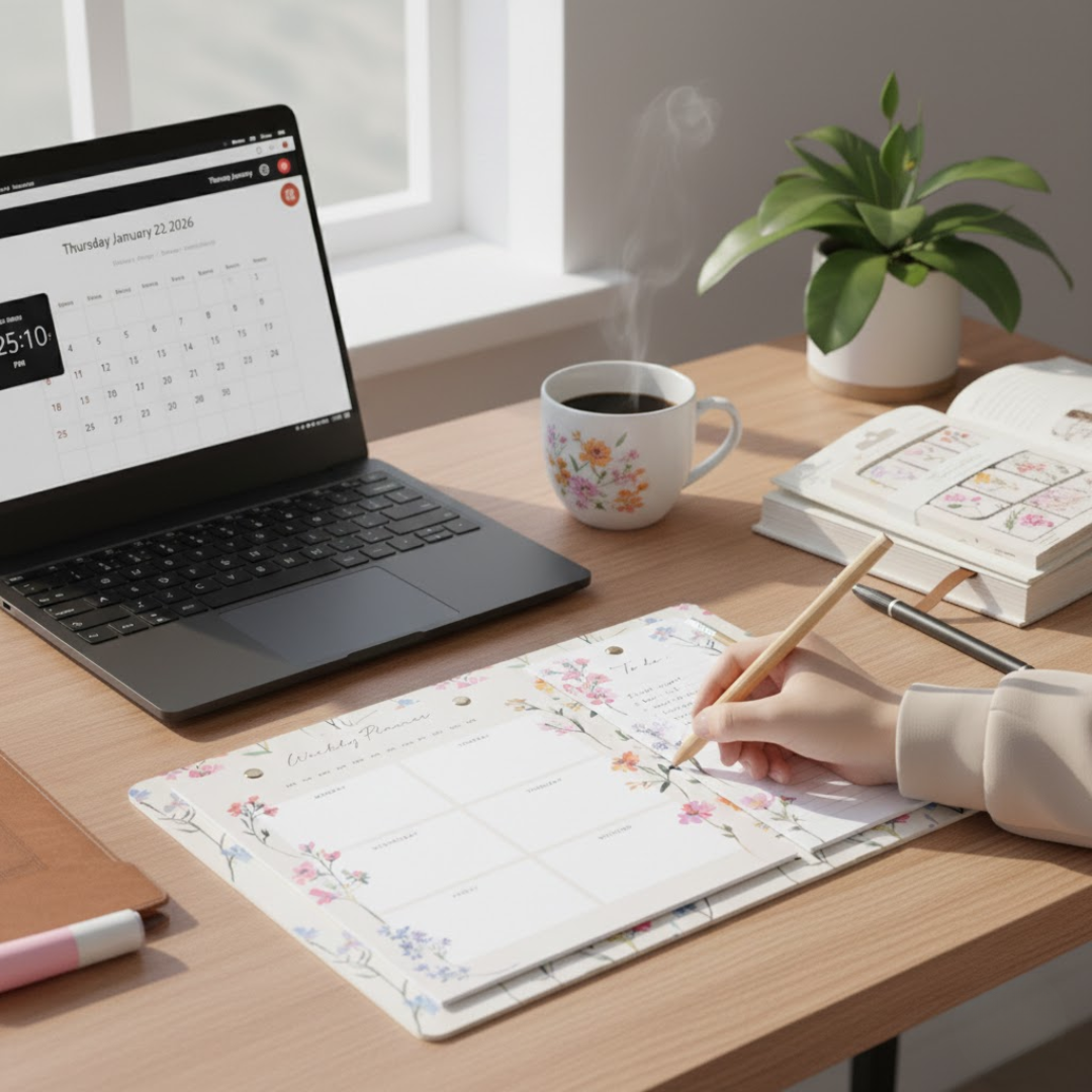 Floral Weekly Planner - Image 2