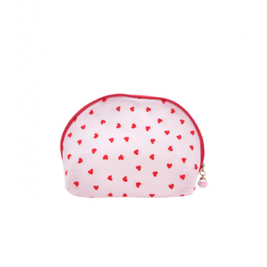 PVC Cosmetic Bag - Hearts
