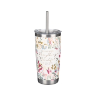 Floral Travel Tumbler - Everything Beautiful