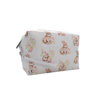 Cosmetic Bag - Floral Bunny
