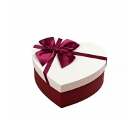 Heart Gift Box with Ribbon