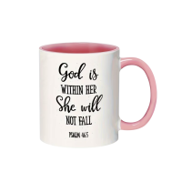 Coffee Mug - God is within Her