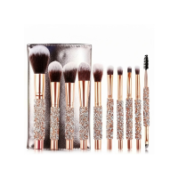 10-Piece Glam Makeup Brush Set