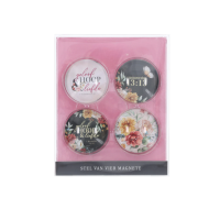 Fridge Magnets Set - Geloof Hoop Liefde