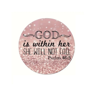 2810 Rose Gold Mousepad - Psalm 46:5