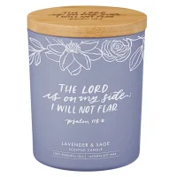 2885 Lavender & Sage Scented Candle - Psalm 118:6