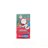 Water Magic A5 Coloring Book - 6 Reusable Pages & 1 Water Pen