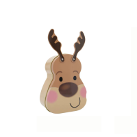 Christmas Reindeer Tin - Festive Gift Box & Holiday Storage