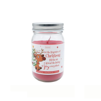 2937 Christmas Candle - Festive Scented Holiday Candle Décor Gift