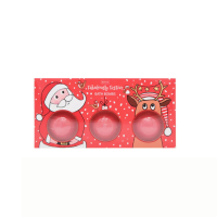 Christmas Festive Bath Bombs Trio | Holiday Gift Set for Relaxation