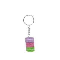 3040 Macaroon Keyring | Cute Dessert-Inspired Keychain Accessory & Gift