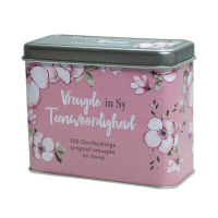 3051 Vreugde In Sy Teenwoordigheid | Afrikaans Scripture Cards in Tin Set