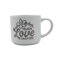 Teach Love Inspire Teacher Mug – Coffee Cup Gift for Educators & Thanks