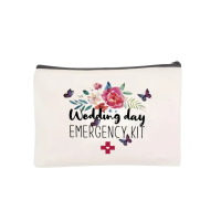 Wedding Emergency Kit Pouch – Bridal Survival Bag for Big Day Essentials