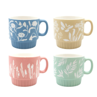 3236 Floral Mugs – Stylish Ceramic Coffee & Tea Cups for Women Floral Mugs – Stylish Ceramic Coffee & Tea Cups for Women