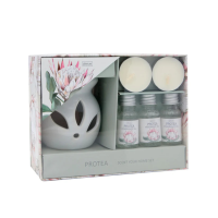 3277 Protea Home Scent Ceramic Oil Burner Protea Home Scent Ceramic Oil Burner